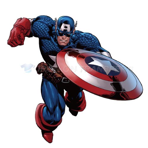 Captain America Iron-on Stickers (Heat Transfers)NO.72